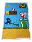 Hômadict SUPER Mario The Game Sherpa plaid 100 x 150 cm