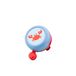 Widek B.V. Widek kinderbel explorer clappy crab rood/blauw op kaart