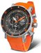 Vostok Europe Lunokhod 2 YM86-620A506 Herenhorloge - Zilverkleurig - Oranje Leer - 49mm