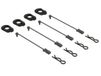 Horizon Body Clip Retainers 1/5 Scale (Black, 4)