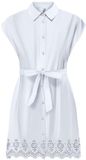 Lou Life Emb Robe Courte Sans Manches Blanc S Femme