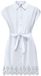 Lou Life Emb Robe Courte Sans Manches Blanc S Femme