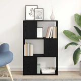 Maison Exclusive - meuble TV, 60 x 24 x 94,5 cm, noir, panneau de particules