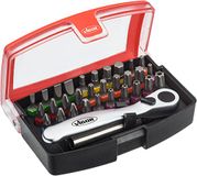 VIGOR VIGOR bitbox (bevat ratel met bithouder, gangbare profielen en maten, kleurmarkering op profielen, 32 onderdelen) V5502