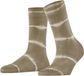 FALKE Wave Bond gedessineerd katoen Sokken dames beige - maat 39-42