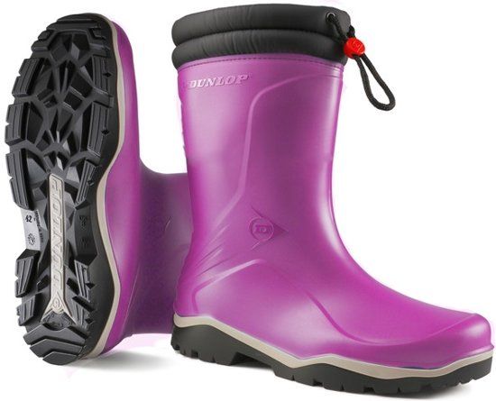 Dunlop Regenlaars Blizzard Kids Pink Schoenmaat 26