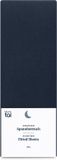 Blumtal Hoeslaken - Microfiber Hoeslakens - 180 x 200 x 30cm - Dark Ocean Blue - Blauw
