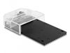 Delock 63205 station de base pour stations de stockage USB 3.2 Gen 1 (3.1 Gen 1) Type-C Noir, Transparent