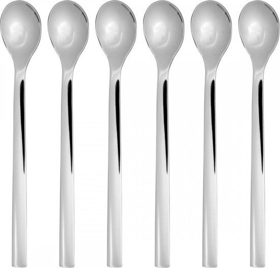 WMF Latte Machiato lepel "Nuova" - 6-delig
