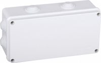 HOFTRONIC Lasdoos IP65 Waterdicht - 8 Flexibele ingangen - 200x100x70 mm - Wit