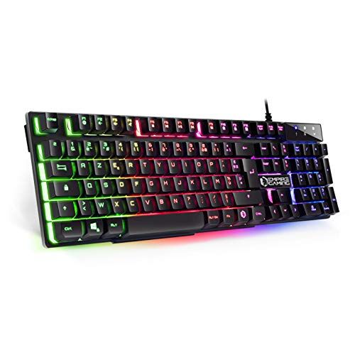 EMPIRE GAMING New K300 Gaming Keyboard (Azerty) - RGB LED Backlit
