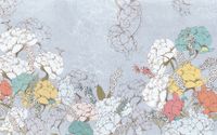 Komar Fotobehang - Planting Peonies 400x250cm - Vliesbehang