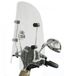 Scootmobielaanhuis Pare-brise de scooter universel haut 57 cm x 57 cm (H x L)