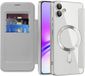 Techsuit SmartMag Book Wallet Case Grijs voor Samsung Galaxy A05