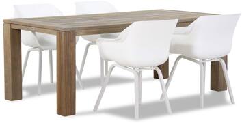 Hartman Sophie element/Brighton 200 cm dining tuinset 5-delig