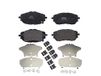 Brembo A.B.S. All Brake Systems Remblokken – Set 4-delig – Incl. Slijtage-indicator – ECE-R90