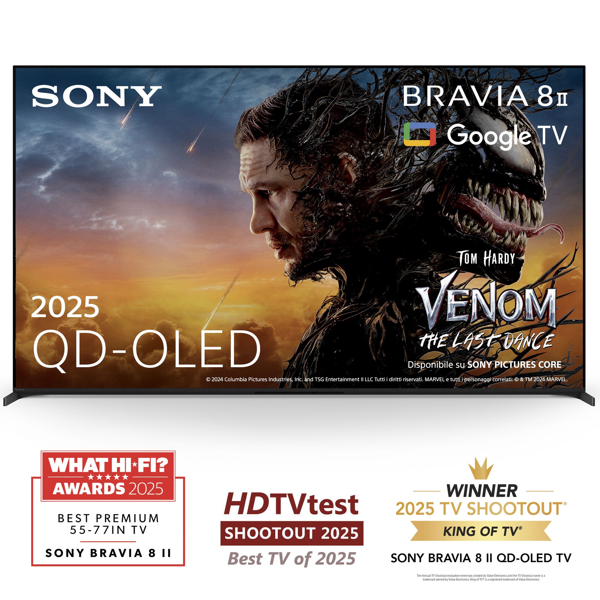 Sony BRAVIA 8 II 65" OLED 4K HDR Google Smart TV
