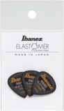 Ibanez BEL16HD10S-HBK Elastomer Short Teardrop Guitar Pick Hard 1.0mm (3-Pack)