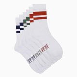 Dim Mi EcoDim Sport Lifestyle Herensokken, 3 stuks, Vlechtengroen/Chinees blauw/kastanjebruin, 43-46
