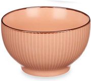 Artesania Cerd Vivalto Bol/schaal/soepkom - Mistique - Keramiek - 14 cm - Zalmroze