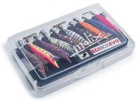 Molix Egi Evo Boîte de pêche Transparent 24,5 x 16,5 x 4 cm