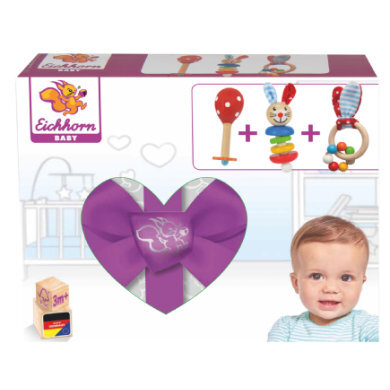 eichhorn Set baby startcadeaus voor baby's - Kleurrijk