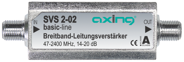 AXING SVS 2-02 - Signaalversterker TV - Grijs