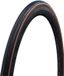 SCHWALBE One Performance Pneu Pliant - 28x1.25" - RaceGuard - SnakeSkin - Addix - Brun/Noir