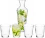 Royal Leerdam Hedone carafe avec 4 verres à eau - 1 litre - verre - transparent