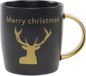 Hit Trading B.V. tasse/gobelet - noir/or - Merry Christmas - 350 ml