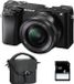 Sony Alpha 6100 Zwart + 16-50mm Lens + Tas + 8GB SD-kaart