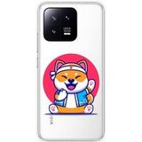 Xiaomi 13 Bedrukt siliconen hoesje Shiba ninja