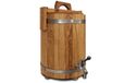 Fût en chêne 10 l avec couvercle en bois amovible