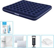 Bestway Luchtbed - 2-Persoons - 183 x 203 x 22 cm - Blauw
