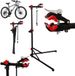 Relaxdays Support de montage de vélo - 115-160 cm réglable - noir