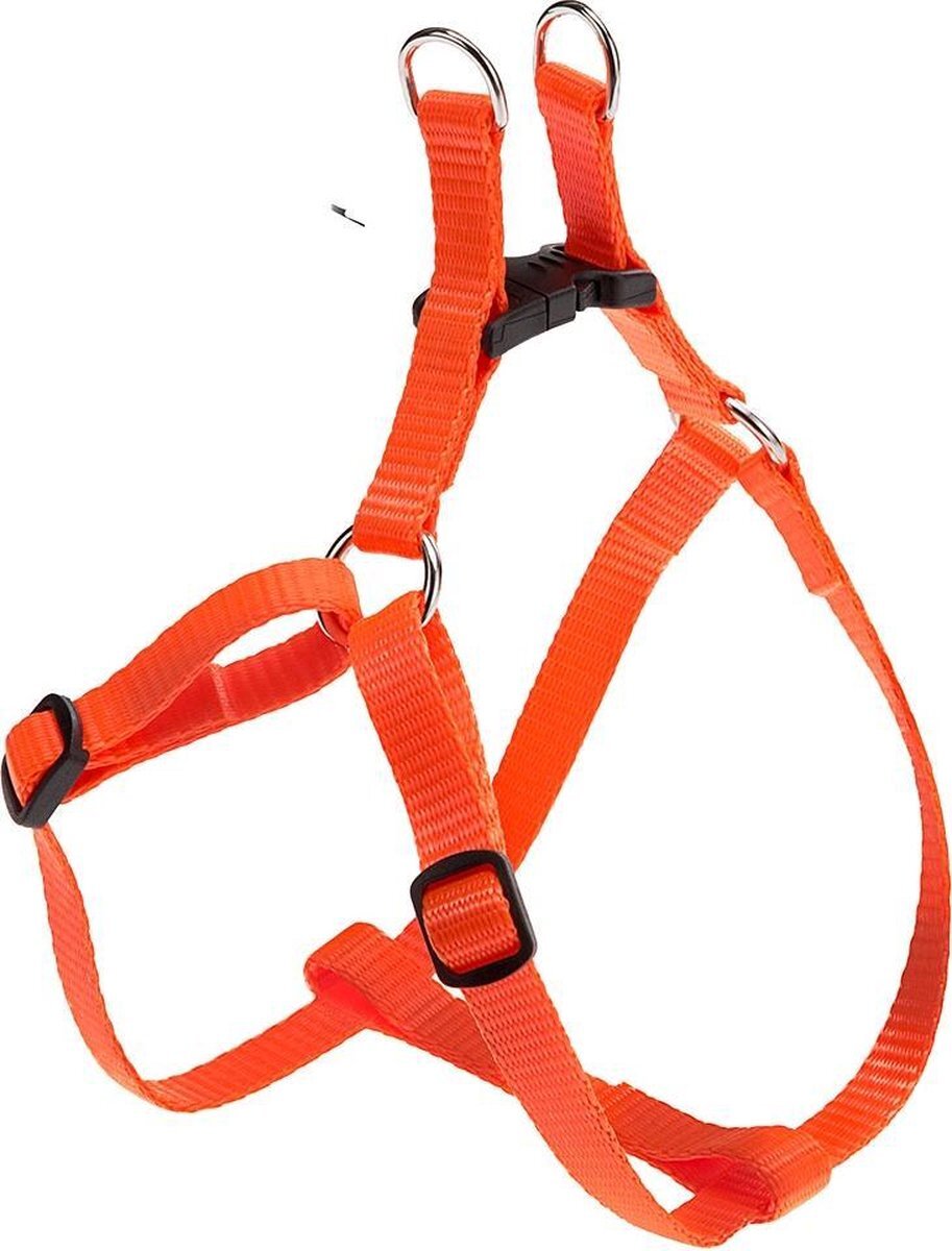 Ferplast hondentuigje Easy 28 tot 38 cm nylon oranje oranje