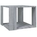 vidaXL salontafel 40x40x30 cm bewerkt hout grijs sonoma eikenkleurig
