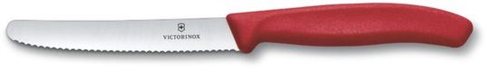 Victorinox Swiss Classic couteau à tomate et à table, rouge