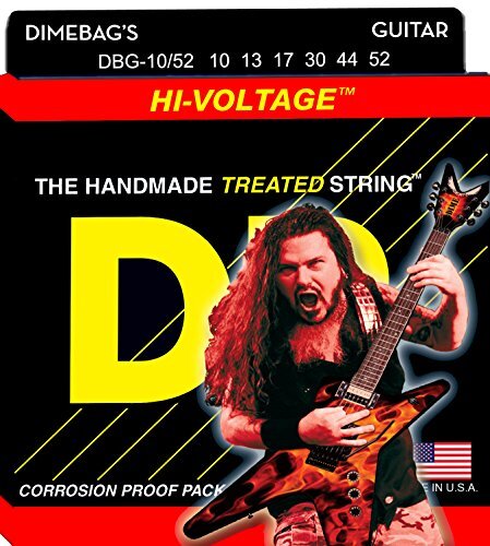 D&R Dimebag Darrell Signature Hi-Voltage Electric Guitar Strings10-52