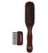Brosse en poils de sanglier et de nylon Fan Palm