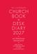 The Canterbury Press The Canterbury Church Book and Desk Diary 2027 A5 Personal Organiser Edition