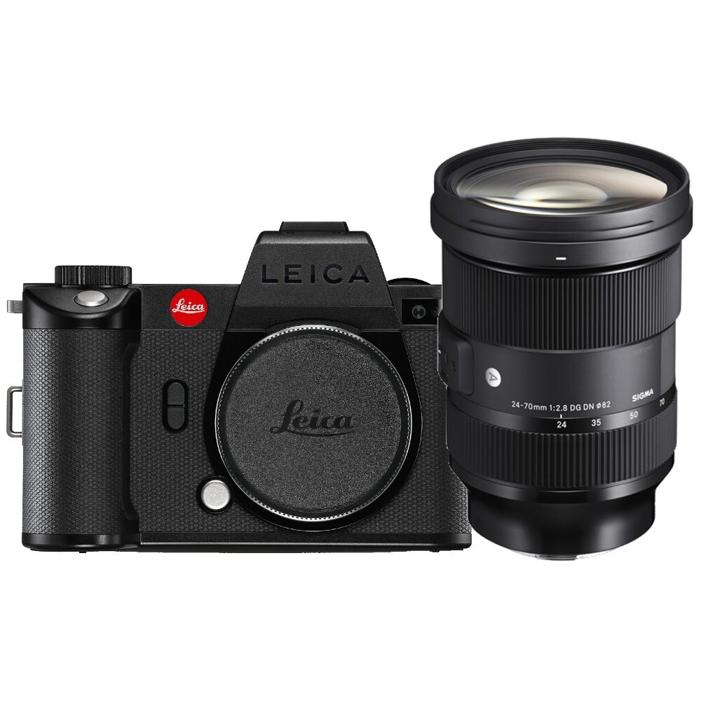 Leica Leica 10880 SL2-S Body Black + Sigma 24-70mm F/2.8 DG DN ART L-mount