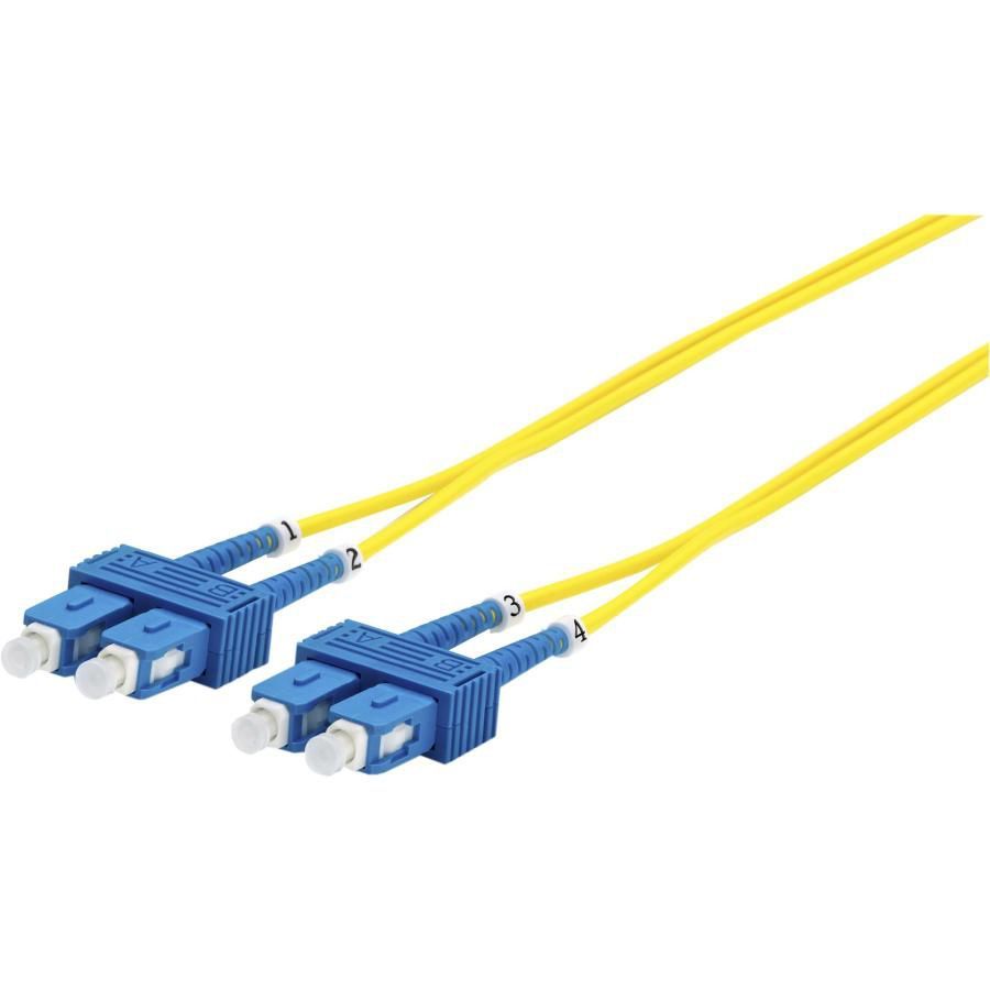 Microconnect FIB221015 InfiniBand en Glasvezelkabel 15 m SC Geel