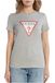 GUESS T-shirt MC Katoen Logo Jeans, Light Melange Grey M, XS