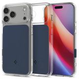 Spigen Ultra Hybrid T MagFit Hoesje Geschikt voor Apple iPhone 17 Pro Max - Back Cover Compatibel met MagSafe / Qi2 - Bleu