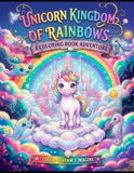 Unicorn Kingdom of Rainbows: A Coloring Book Adventure