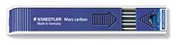 STAEDTLER Navulling voor vulpotlood Mars carbon, 2 mm, hardheid B, doos met 12 vullingen, 200-B