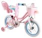 Daisy Vélo enfant 14 pouce avec roues stabilisatrices et panier, rose