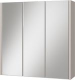 Vicco Majest Badkamerspiegelkast – 67.4 x 68 cm met 3 spiegeldeuren Kasjmier