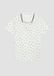 s.Oliver Polo-Shirt met all-over-print, wit, maat 104/110